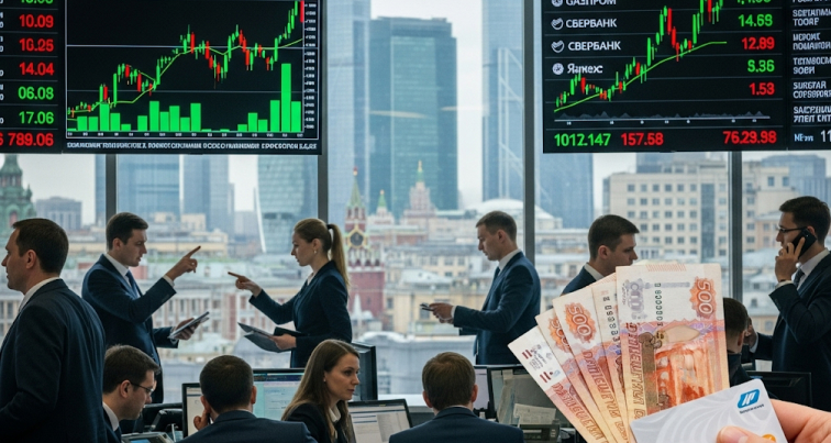 Рынок акций снова ожил: индекс Мосбиржи перевалил за 3000 пунктов